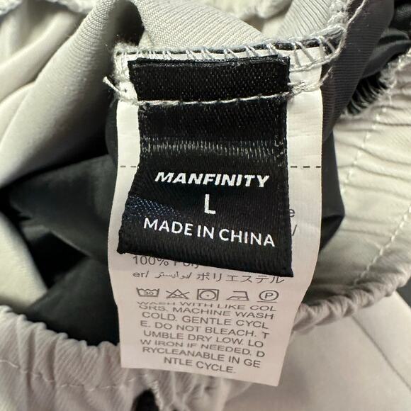 Manfinity Off White Mens Drawstring Waist Jogger Size L - Picture 3 of 7